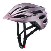 Cratoni pacer helm in paars metallic mat s-m