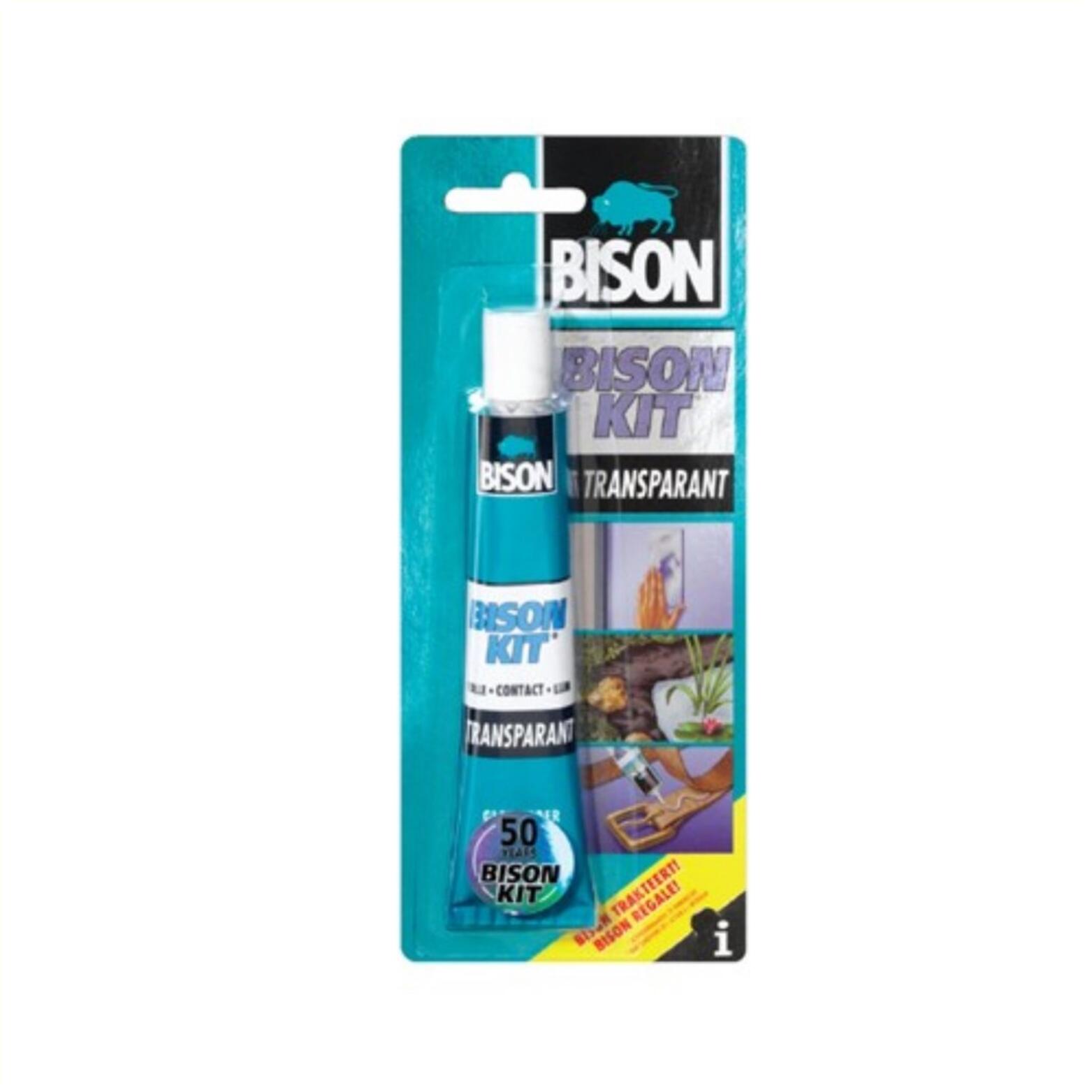 Bison Kit 50ml Transparant - Universele Contactlijm 1/1