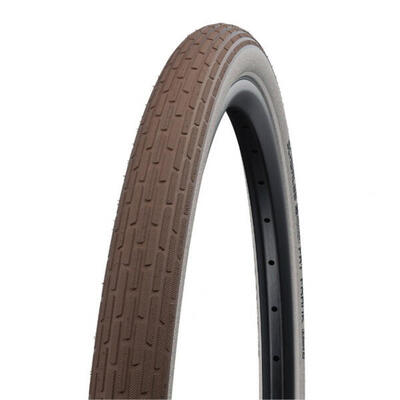 Schwalbe fat frank buitenband 60-559 (26x2.35) bruin wit