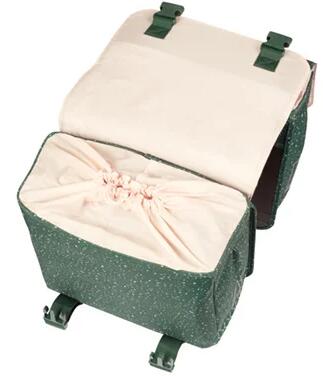 Basil Flair sacoche double 35 l - vert - déperlante, avec réflecteur... 4/4