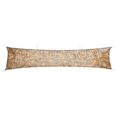 Rete mimetica VidaXL con sacco 706x140 cm sabbia