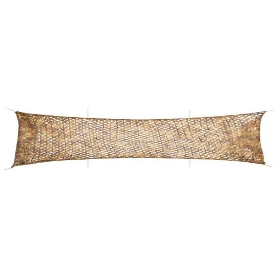 VidaXL Réseau de camouflage avec sac de rangement - 706x140 cm couleur sable