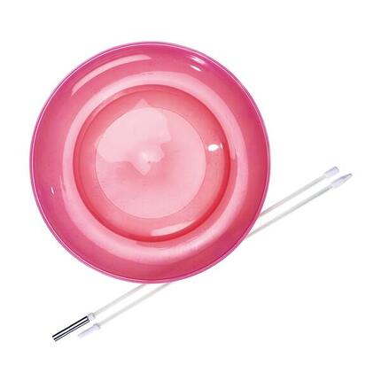 ASSIETTE CHINOISE ROUGE AVEC BAGUETTE ABS