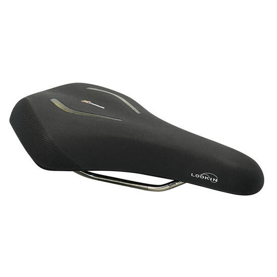 Selle de vélo urbain « Lookin Evo Stracciatella », modérée