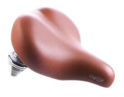 Selle royal gipsy zadel voor stadsfietsen 25 cm bruin