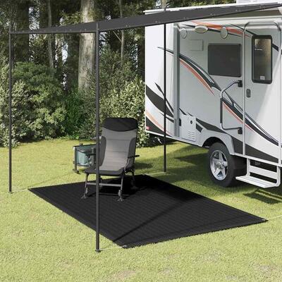 VidaXL Zelt Teppich 250x300 cm Schwarz - Perfekt für Camping