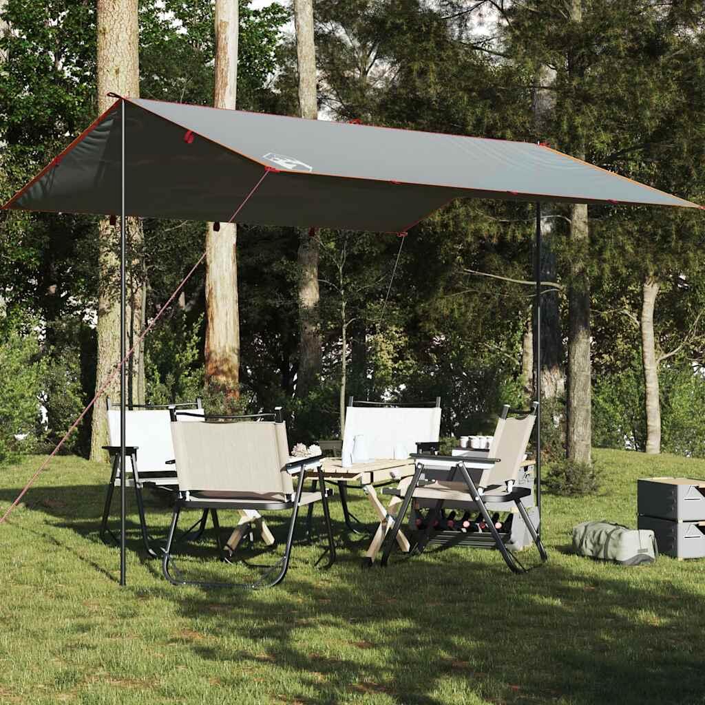 VIDAXL Vidaxl Toldos de Camping Impermeables 360x294 cm en Gris y Naranja