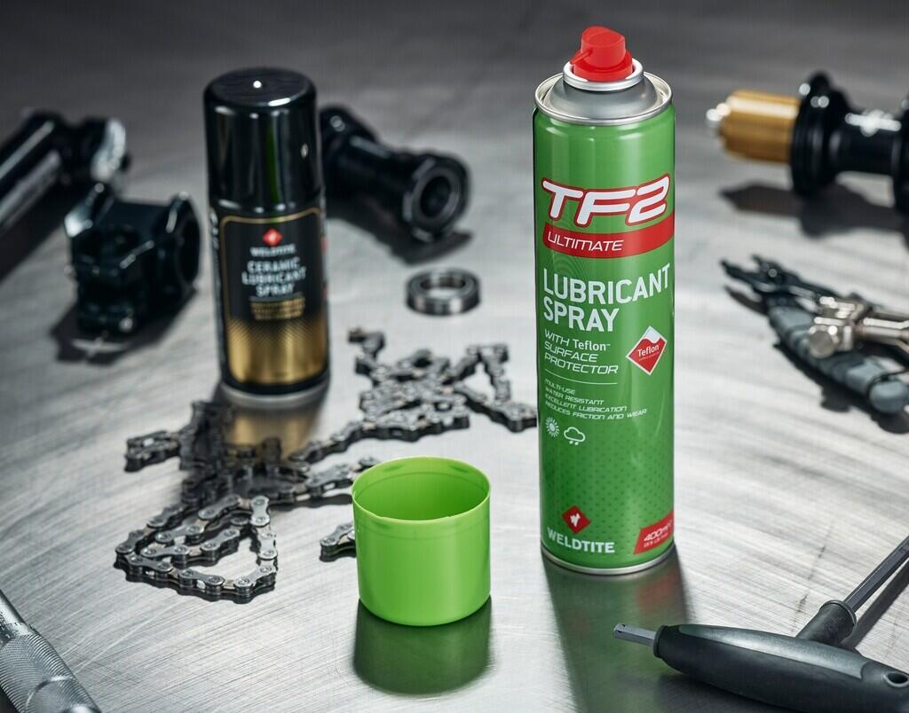 Weldtite TF2 smeerolie met Teflon spuitbus 400 ml 6/6