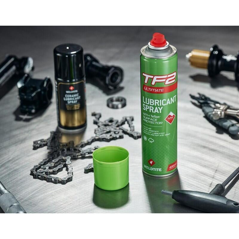 Weldtite TF2 Huile Lubrifiante avec Aérosol de Teflon 400 ml