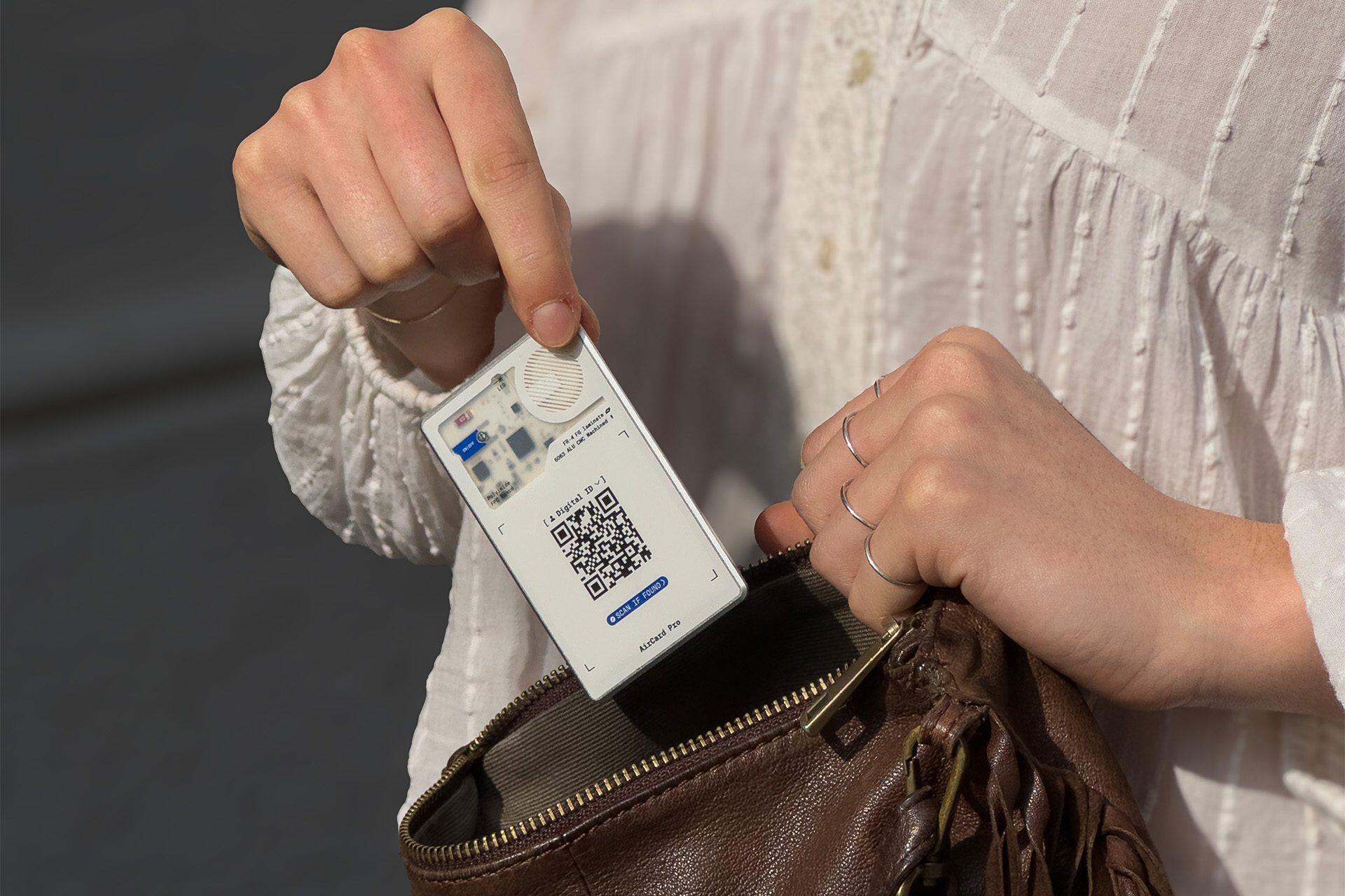 AirCard Pro | Tracker Bluetooth | Android | Google Find My Device | 3/6