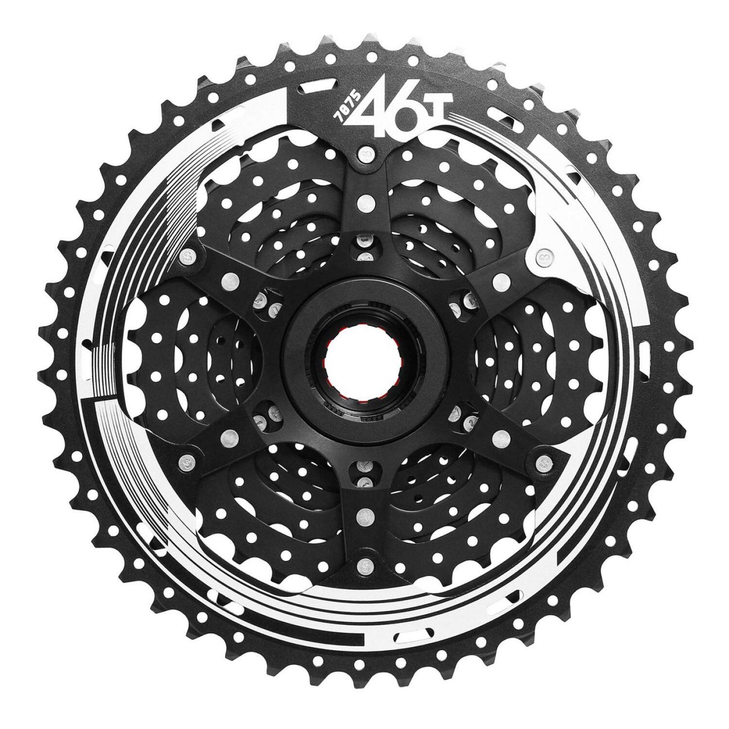 Cassette MTB 11V SUNRACE CSMX9X Negro 3/4