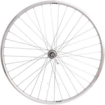 Zilver sunrace achterwiel 28" met hbm53 naaf - 8/9/10 speed