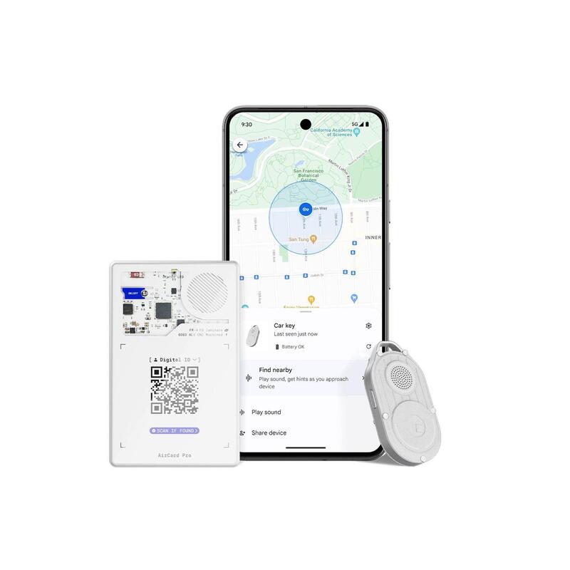 AirNotch Pro - Bluetooth Tracker - Android - Google Find My Device - IP68 -
