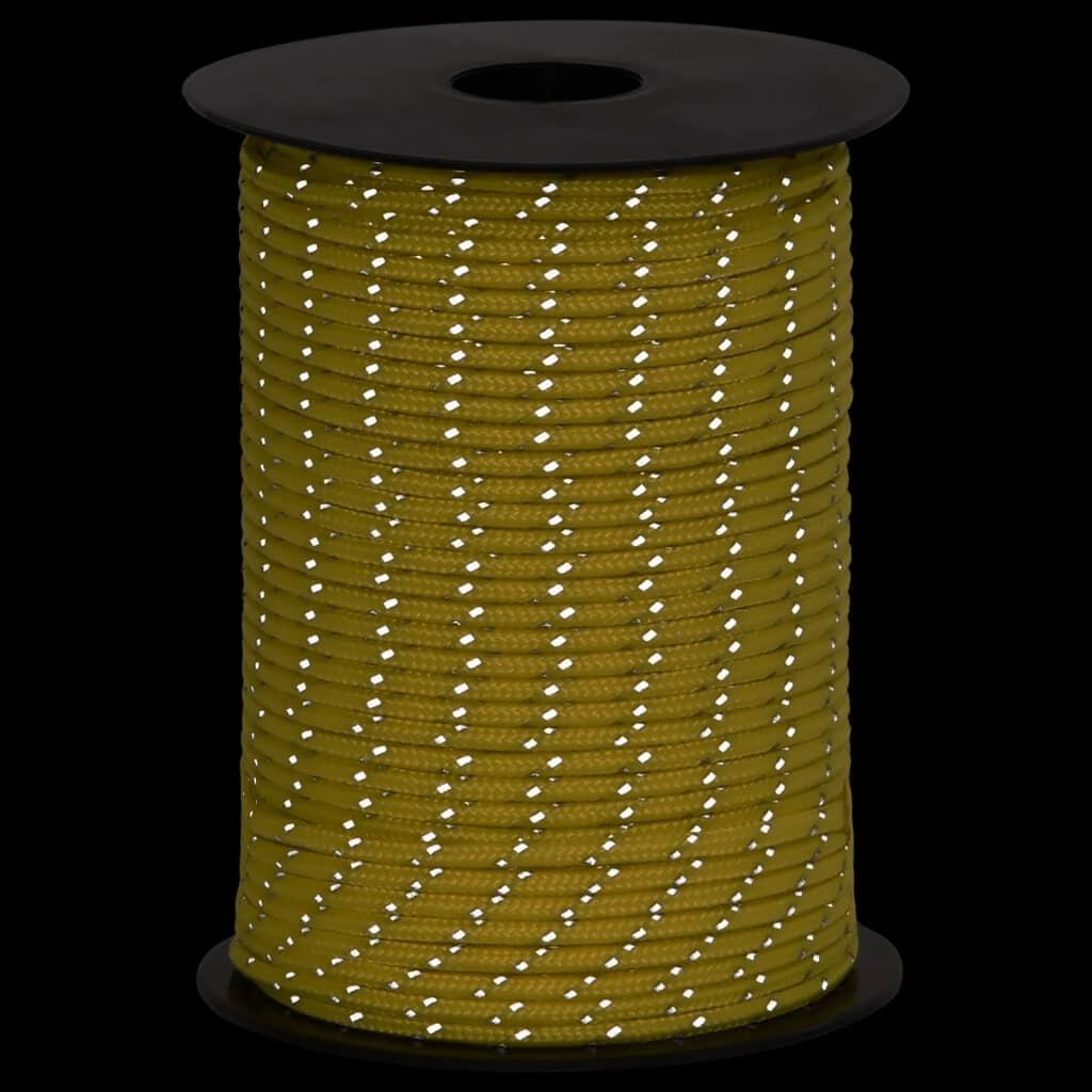 VidaXL Tentscheerlijn met reflecterende strips en spanners 50 m 3 mm 3/3