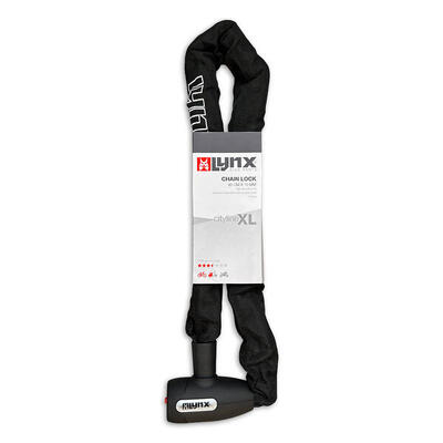 Lynx cityline 95 compact kettingslot - zwart
