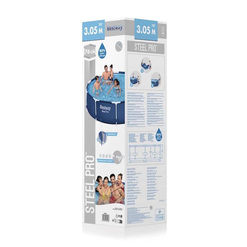 Basen ogrodowy stelażowy 305x76cm Bestway 56677
