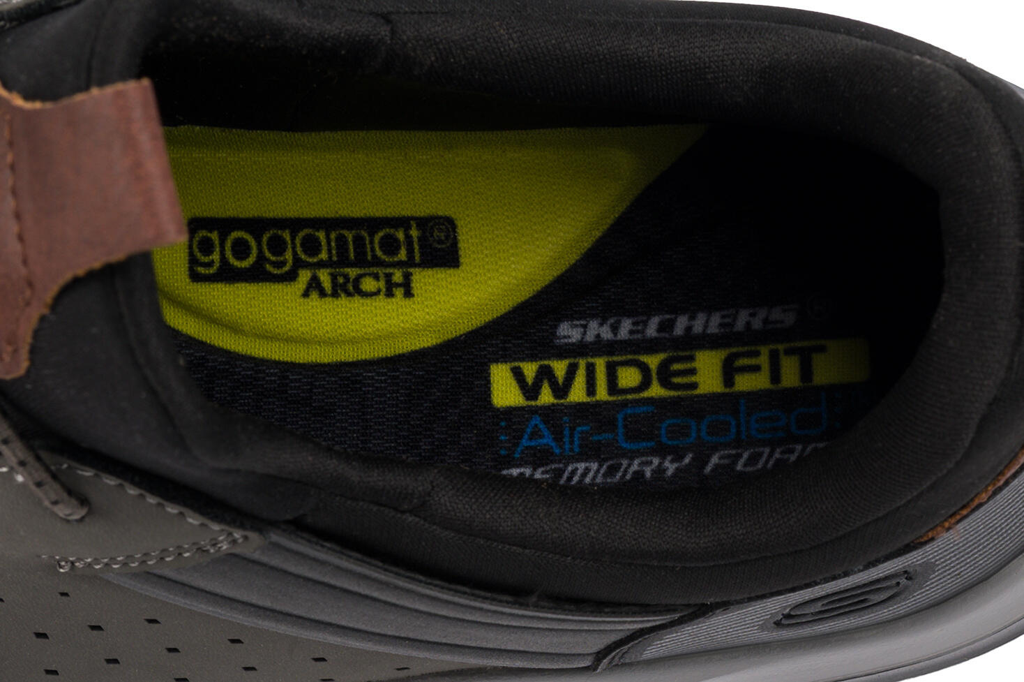 Męskie buty sportowe wsuwane Wide Fit SKECHERS DELSON 7/7