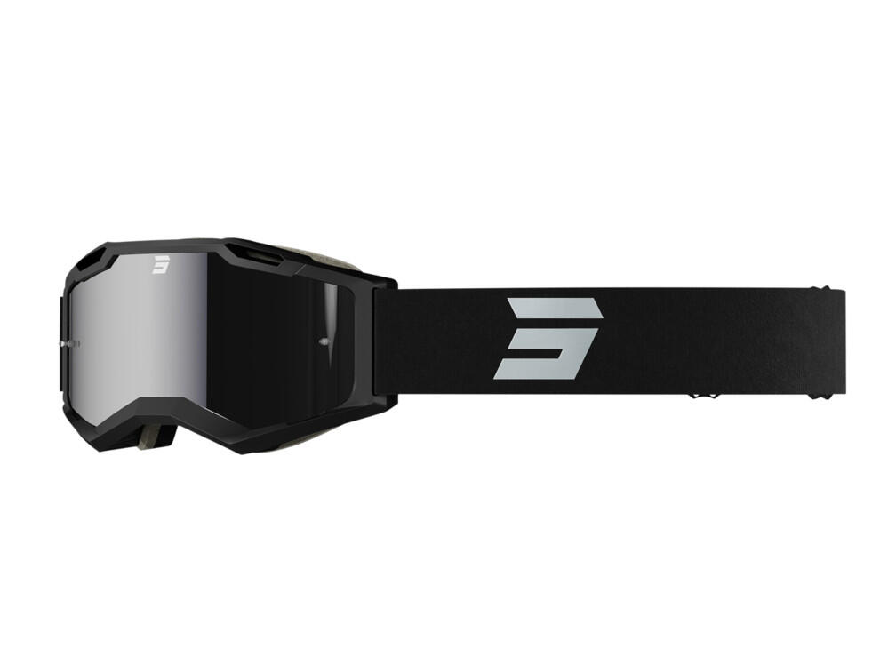 SHOT RACE GEAR Máscara Shot Iris 2.0 Tech Enduro Preto Fosco