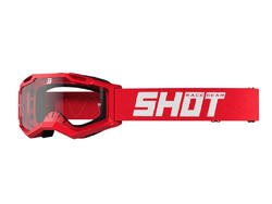 Masque Shot Assault 2.0 Solid Rouge Brillant