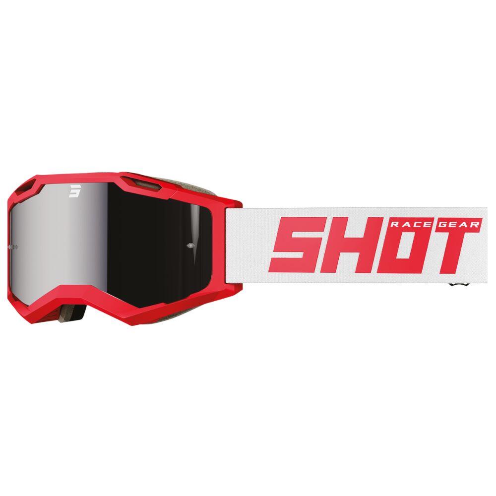 SHOT RACE GEAR Máscara Shot Iris 2.0 - Vermelho Fosco