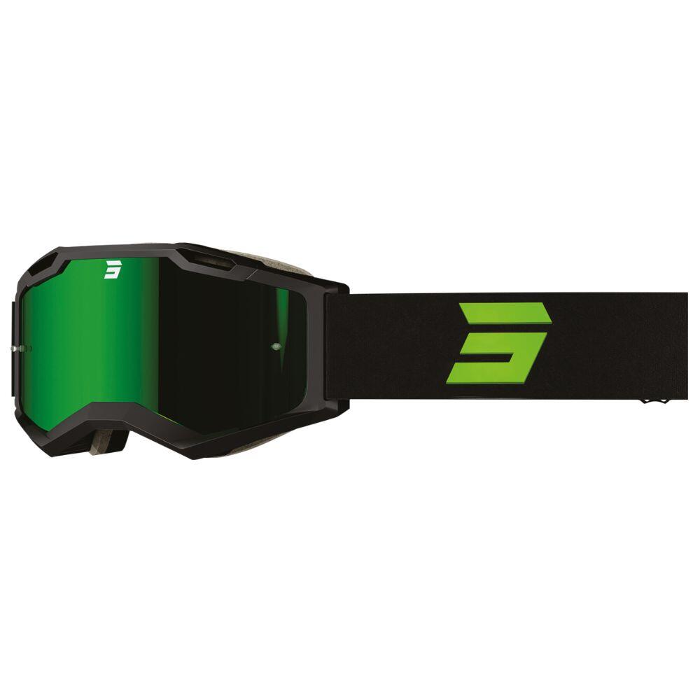 SHOT RACE GEAR Máscara Shot Iris 2.0 - Tech Verde Fosco