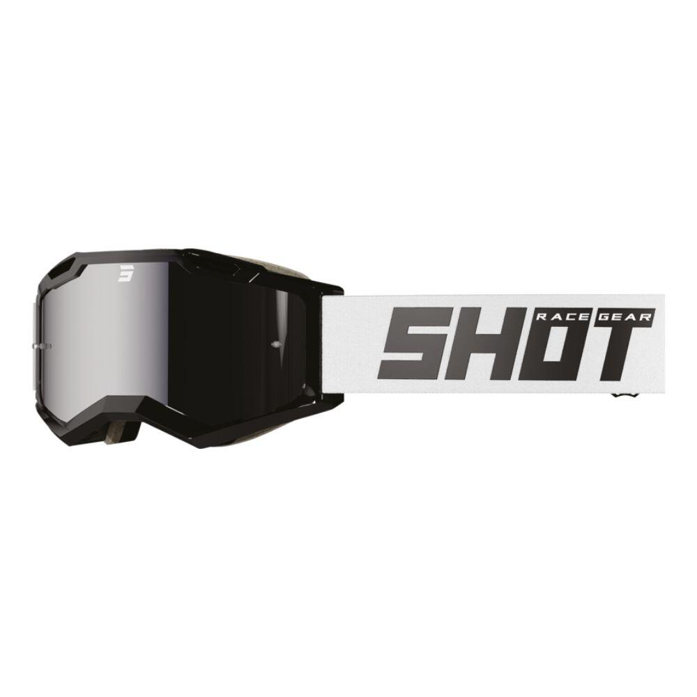 SHOT RACE GEAR Máscara Shot Iris 2.0 - Preto Brilhante