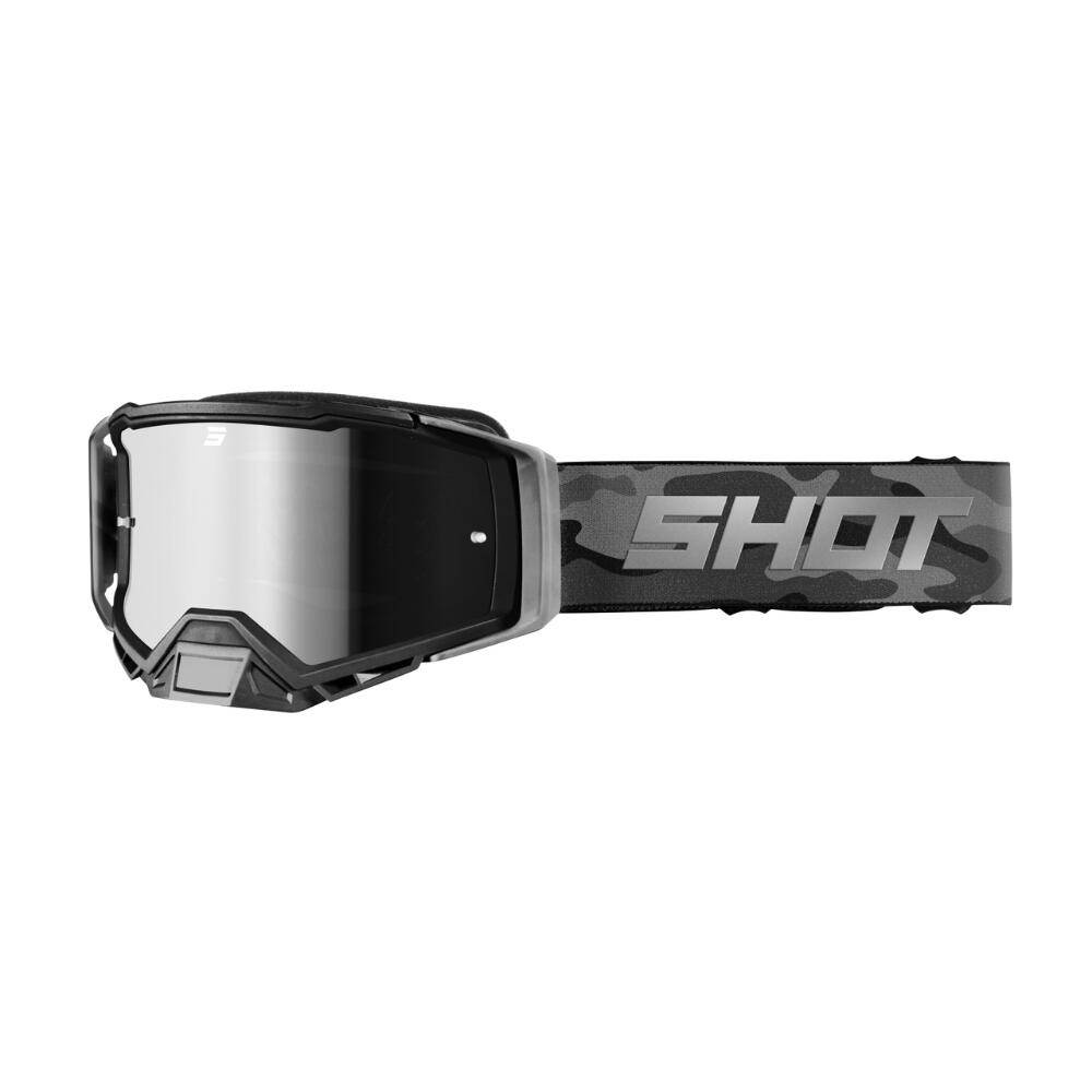 SHOT RACE GEAR Máscara Shot Core - Shadow Cinzento Fosco