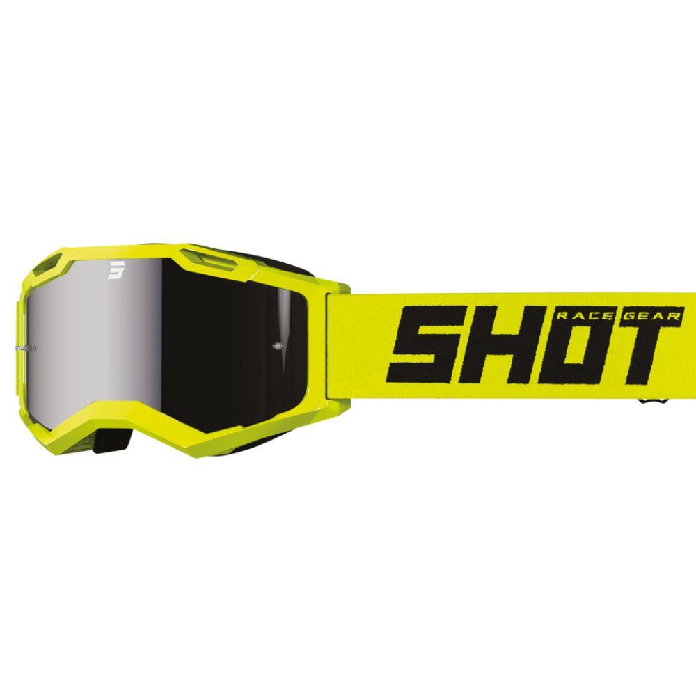 SHOT RACE GEAR Máscara Shot Assault 2.0 - Amarelo Néon Brilhante