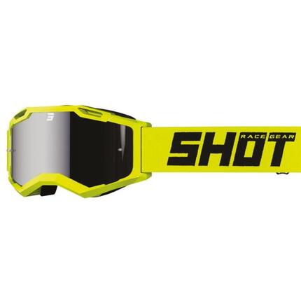 Masque Shot Assault 2.0 - Jaune Fluo Brillant