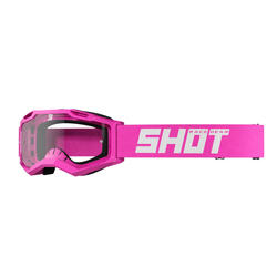 Masque Shot Assault 2.0 Solid Rose Fluo Brillant