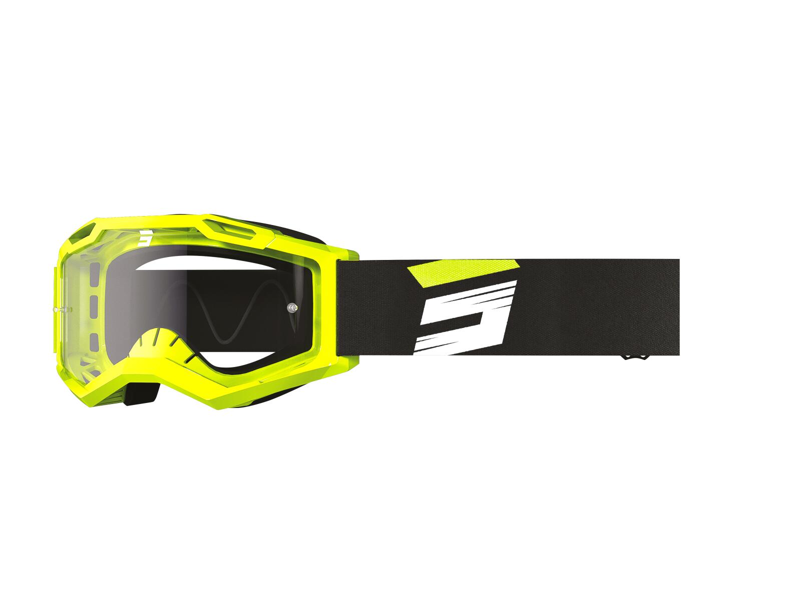 Máscara shot assault 2.0 - claw amarelo néon brilhante