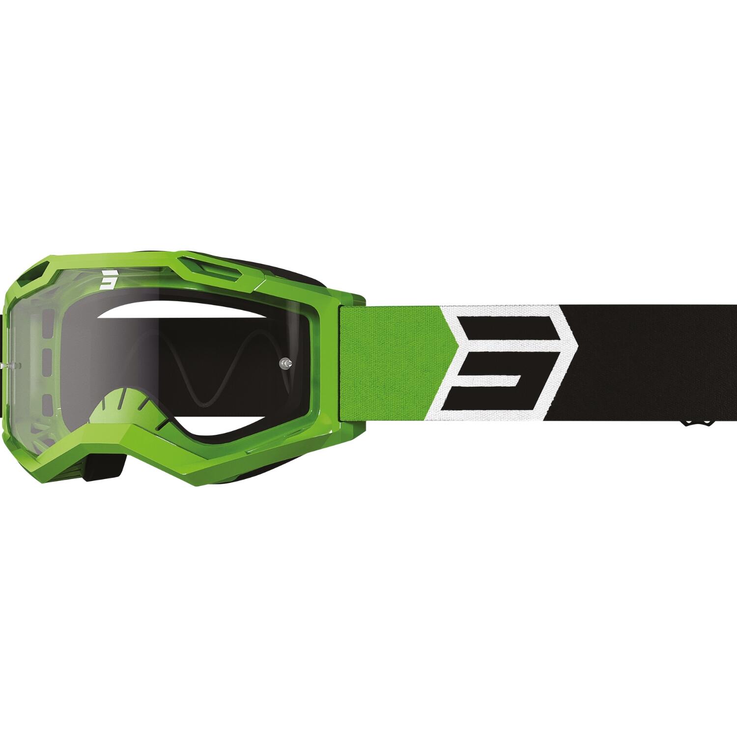 SHOT RACE GEAR Máscara Shot Assault 2.0 - Solar Verde Brilhante