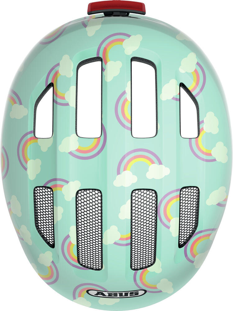 ABUS Kinderhelm "Smiley 3.0 LED" blauwe regenboog 3/7