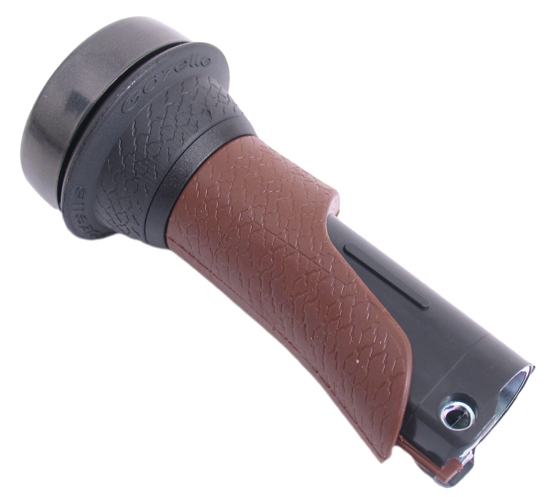 GAZELLE Handvat links Basis 100 mm met draaibel - bruin