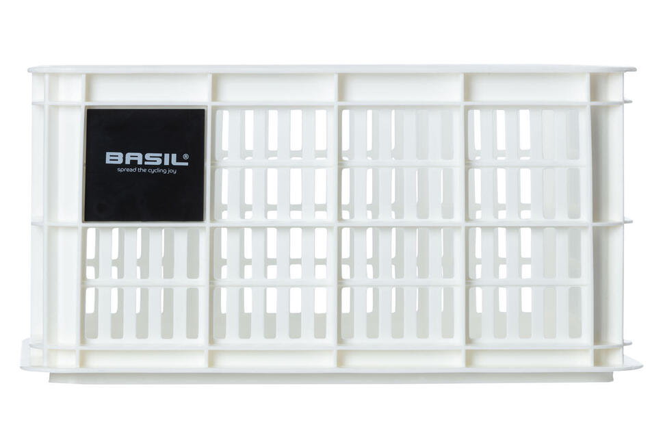 Skrzynia Rowerowa Z Recyklingu Crate S 17,5 Litra 29 X 39 X 20 Cm - Jasna Biel