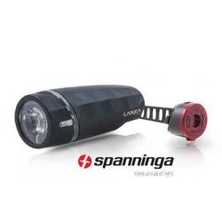 ECLAIRAGE VELO KIT LANZA + DOT piles 20+10 Lum