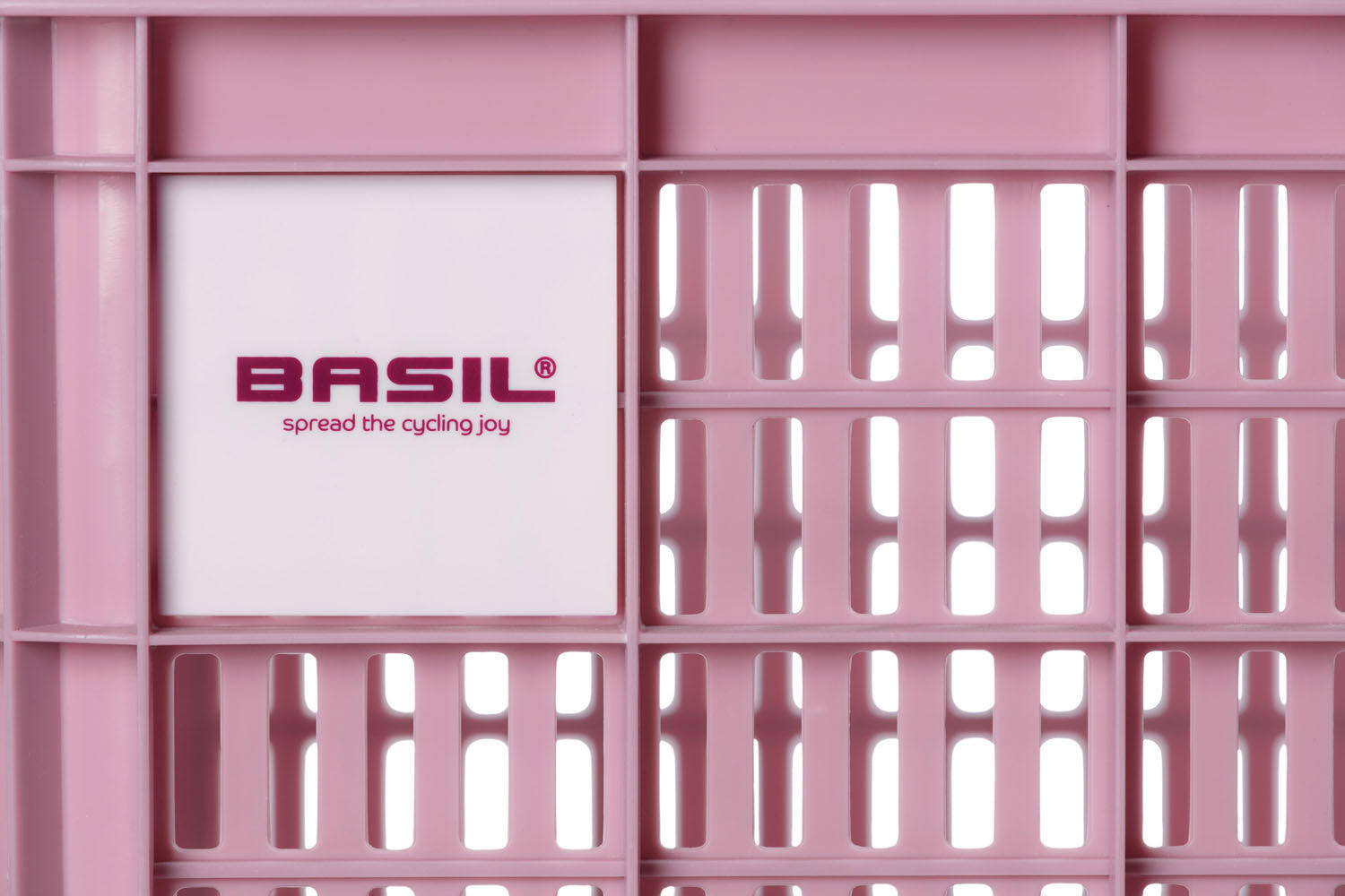 Basil Fietskrat S - 17,5 liter - Roze 7/7