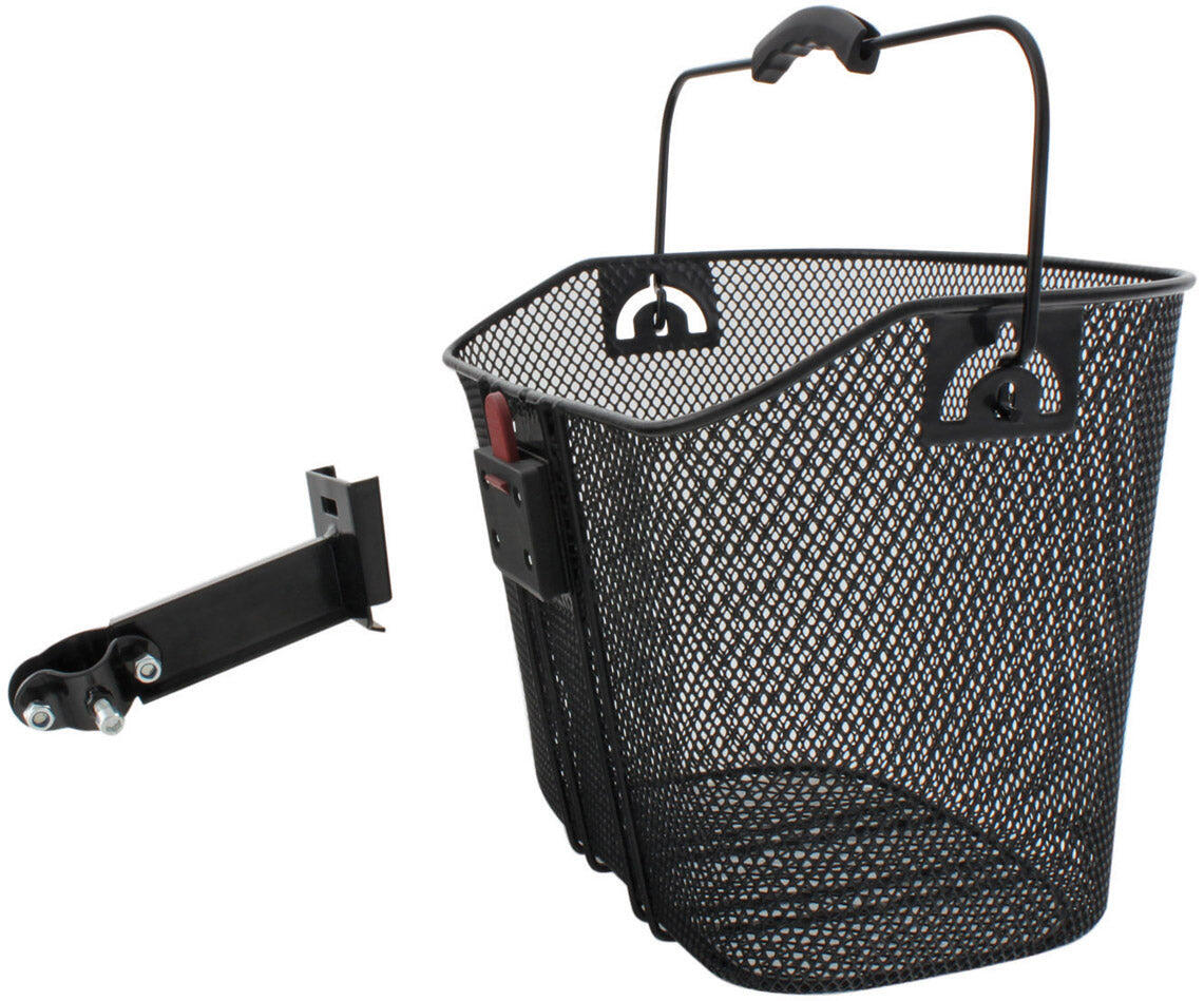 M-WAVE M-Wave Fietsmand Zwart Afneembaar voor Stuurpen