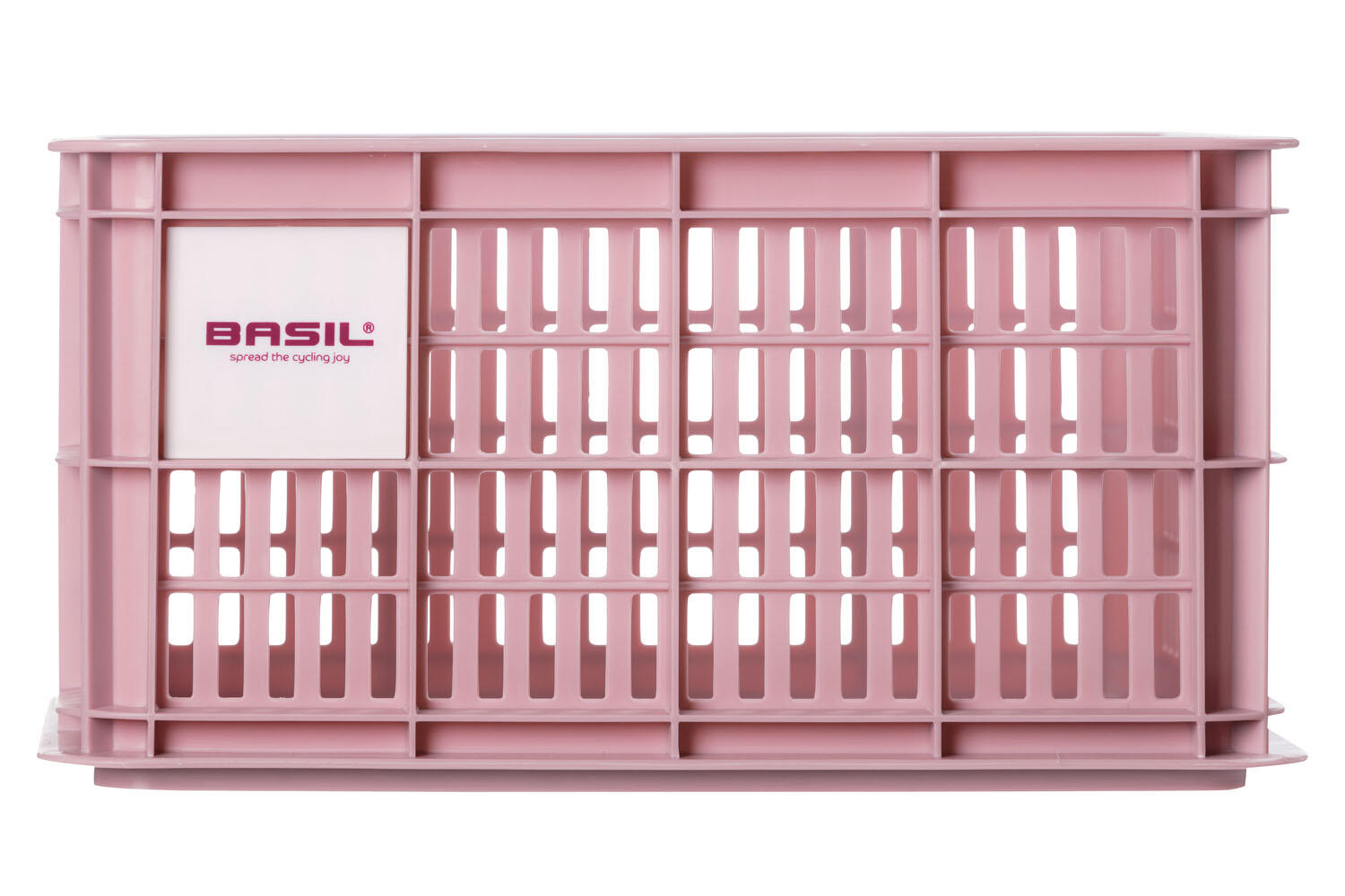 Basil Fietskrat S - 17,5 liter - Roze 2/7