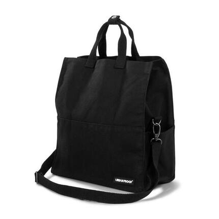Urbanproof City Shopper Einzel-Fahrradbeutel 22L Schwarz