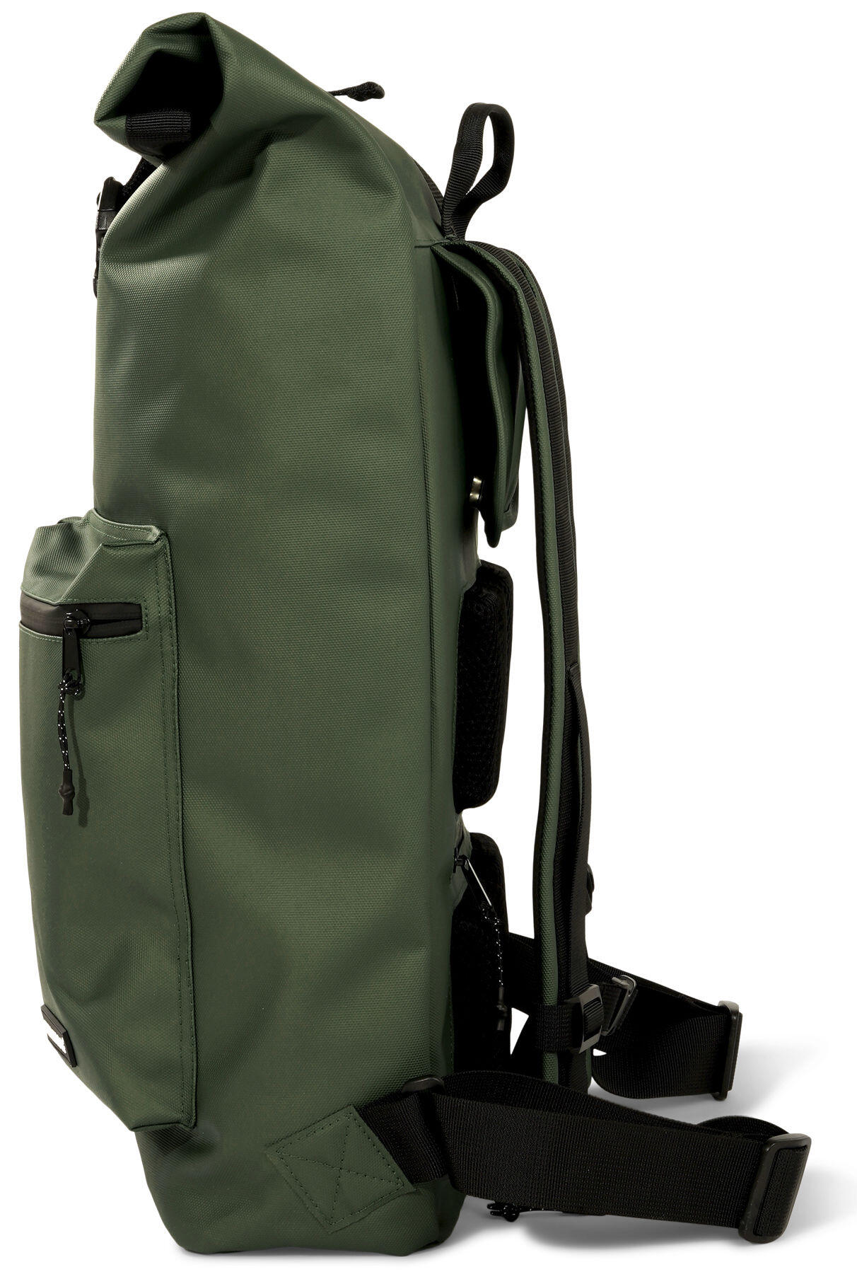 Urbanproof Rolltop Commuter Backpack 20L in Green 4/7