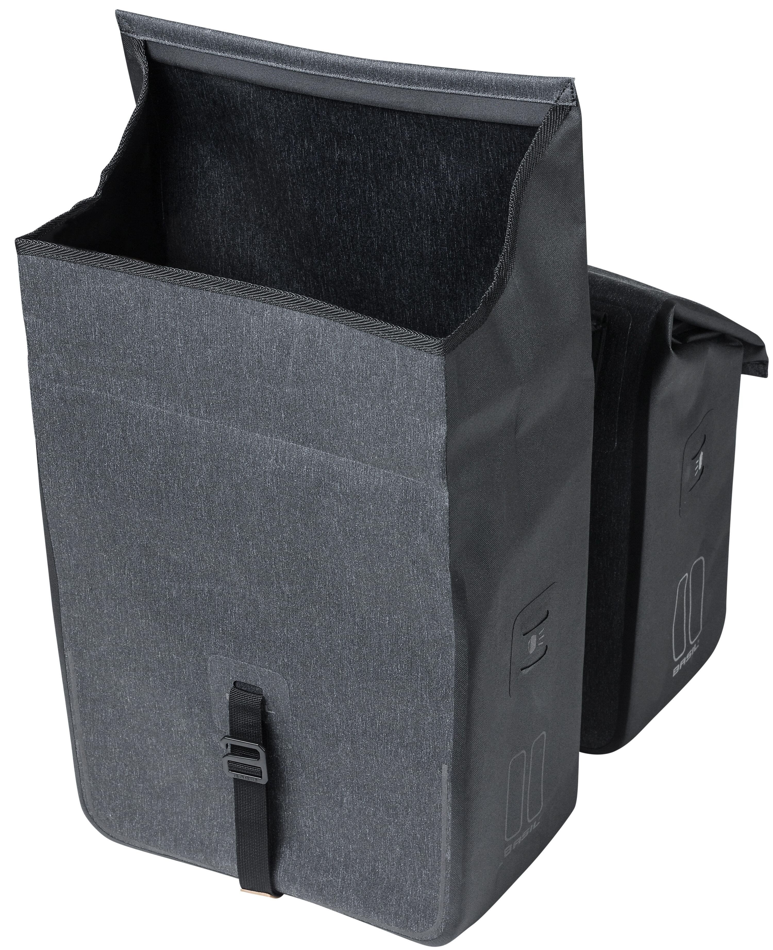 Basil Urban Dry Doppel-Fahrradtasche - 50L Grau 3/7