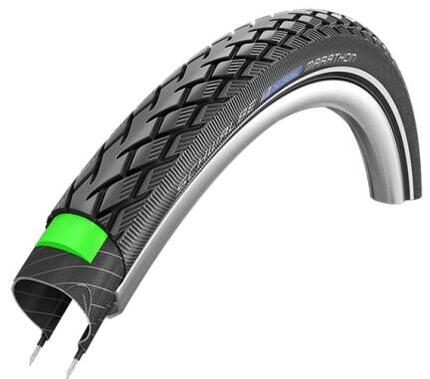 Green Marathon - Wired - ADDIX Eco - GreenGuard - 27.5x1.65 - Black + Reflex
