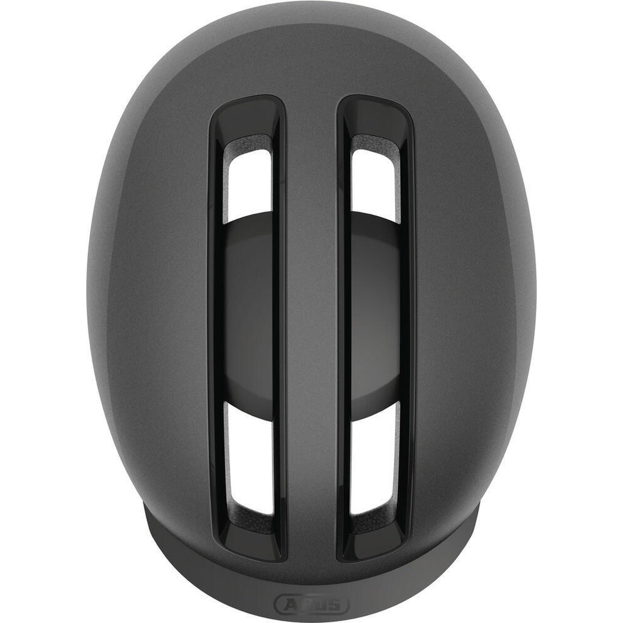 ABUS Kask rowerowy „Hud-Y” ciemnoszary