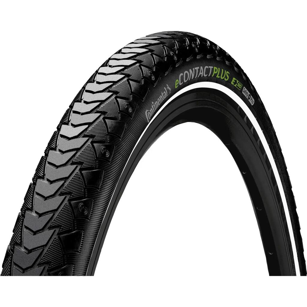 Continental Econtact Plus 20x2.00 Black - E-Bike Tire for City and Cargo