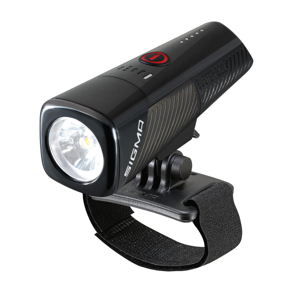 Sigma Buster 800L Headlight with helmet mount