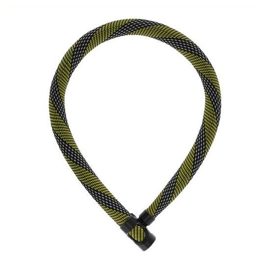 Abus Ivytex 7210 - Serrure de Chaîne Jaune de Qualité - 110 cm