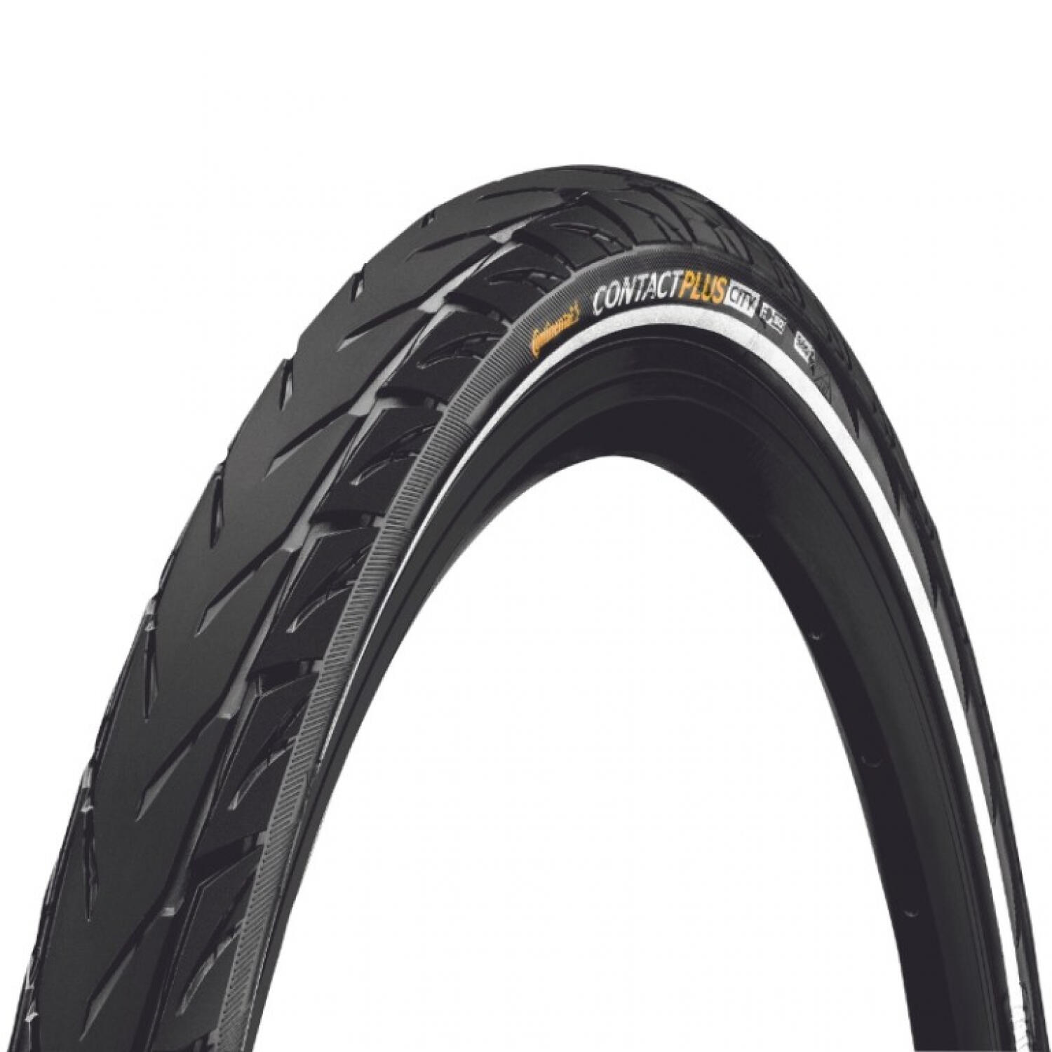 Opona Contact Plus City 28X1.40" / 37-622 - Czarna Z Odblaskiem