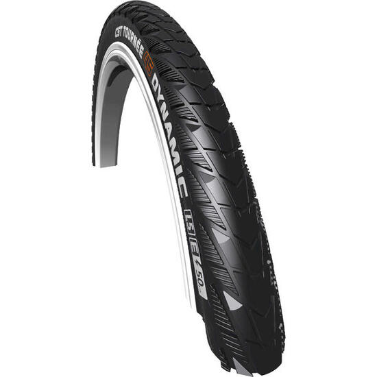 Buitenband Tournée Dynamic 28 x 1.50" / 40-622 mm - zwart met reflectie
