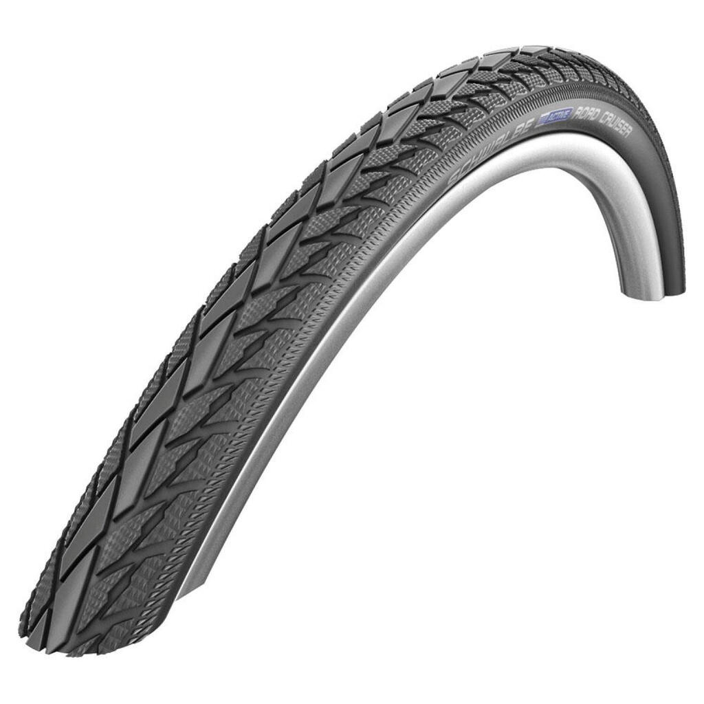 Schwalbe Road Cruiser 20'' Tire Tubetype Wire TwinSkin K-Guard Green Compound Bl